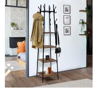 Porte-manteau TIANO design industriel Noir