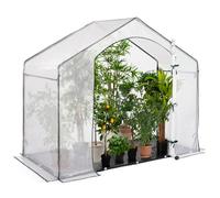 Serre D'hivernage Maison 180 X 100 X 160 Cm Balcon Et Terrasse Blanc