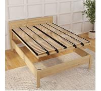 IDMARKET Sommier à lattes réglables - 5 zones de confort 140 x 190 cm