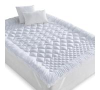 IDMarket - Surmatelas 140x190 cm Sacha 7 Zones de Confort 600 GR | Épais et moelleux
