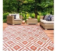 IDMARKET Tapis extérieur BAHAMAS terracotta 270 x 470 CM