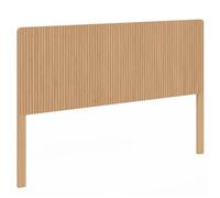 IDMarket - Tête de lit sur Pied Juliette 160 cm Effet Lattes tasseau Bois