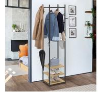IDMARKET Vestiaire penderie d'entrée RICO porte-manteau