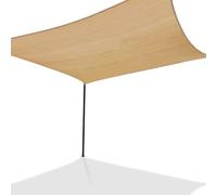 IDMarket - Voile d'ombrage rectangulaire 4x6 M Sable