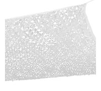 IDMarket - Voile d'ombrage rectangulaire Design ombrière Camouflage 3x4 M Blanc