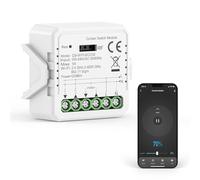 IDOR STORE Commutateur de volets roulants WiFi, Module de commande intelligent pour volets roulants électriques, Contrôle App Smart Life, Commande vocale (1)