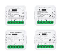 IDOR STORE Commutateur de volets roulants WiFi, Module de commande intelligent pour volets roulants électriques, Contrôle App Smart Life, Commande vocale (4)