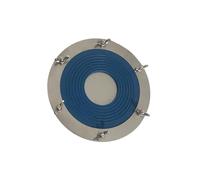 idqwsswt Poêle de Camping extérieur avec Housse de qualité | de toit innovant à base ronde pour une sécurité accrue. Solin de toit pour cheminée, cabanes et bateaux.