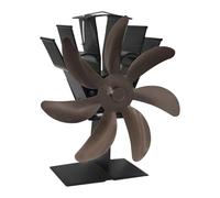 idqwsswt Thermomètre pour poêle à bois, ventilateur de poêle à bois | garantissant un fonctionnement efficace et silencieux pour une chaleur intérieure optimale, combustion de granulés dans un