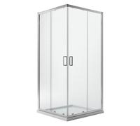 Idralite Cabine paroi de douche Ready 80x90 H198 verre opaque 6 mm