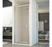 Idralite Porte de douche Cristal 1 porte 75 cm H198 verre structuré C