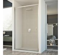 Idralite Porte de douche Young 1 porte 150 cm H198 verre structuré C