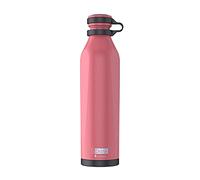IDRINK® - b-evo Bouteille thermique révolutionnaire, 3 murs, bouteille en acier inoxydable avec double bouchon, 500 ML (FLAMANT BELLINI)