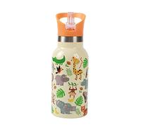 IDRINK® - Bouteille thermique révolutionnaire KIDS, 2 murs, bouteille en acier inoxydable capacité 350 ml KIDS (ANIMALS)