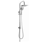 Colonne de douche réglable avec pomme de douche triple, anti-calcaire, Oasi