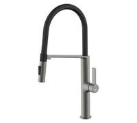 Idro Bric Miscelateur d’évier Idrofix TOKYO Doccetta orientable Gris Gun Grey