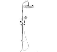 Colonne de douche - Ø 25 cm - 1 jet - Système anti-calcaire - Douchette 3 jets
