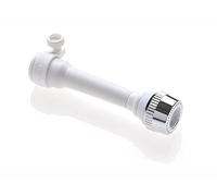 Idrogas ID-665BL Brise-jet de douche mousse, adaptateur universel, blanc/chrome