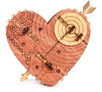 iDventure Tin Woodman`s Heart. Une boîte au trésor mécanique - Cache-Bijoux Cadeaux de Mariage - Cryptex - Emballage Cadeau Anniversaire Questbox Saint-Valentin - Puzzle 3D
