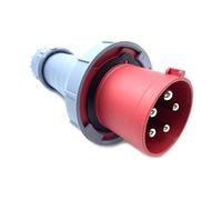 IEC 60309 fiche industrielle imperméable à l'eau, 5 broches 125A Fiche mâle étanche 380V - 415V 3P + E + N 6h IP67 fiche étanche
