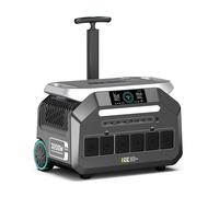 IEE Station énergie 3200W LiFePO4 2048Wh chariot camping-car fourgonnette appli mobile solaire