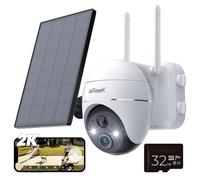 ieG améras de surveillance avec PTZ, caméra wifi d'extérieur avec capteur de mouvement PIR