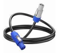 Iegefirm Câble D'Alimentation 16AWG PowerCon D'Entrée à Sortie 15A, Câble D'Extension 3 Broches pour Équipements Audio et Vidéo.
