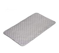 Iegefirm Tapis de Repassage AntidéRapant et RéSistant Aux Hautes TempéRatures éPaissi Tapis de Repassage pour Planches à Repasser Tapis-48x85Cm