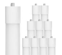 IEGLED Lot de 10 lampes LED pour pièces humides de 120 cm