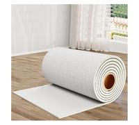 IEOWY Panneaux muraux Autocollants de 9 mm d'épaisseur, Papier Peint Isolant Thermique, revêtement IXPE Autocollant pour Murs irréguliers/abîmés, décoration intérieure (Blanc 50 cm x 60 m)
