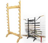 IEOWY Présentoir Vertical pour épées - Râtelier sur Pied à 6-12 Niveaux - Support Robuste pour katanas et Armes d'arts Martiaux - Permet d'organiser et de Ranger diverses épées