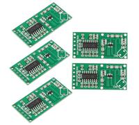 ieron Lot de 5 détecteurs de Mouvement RCWL-0516, Module de capteur Radar à Micro-Ondes, Module de Commutation pour détecteur de Carte à Induction Humaine, Distance de détection 3-5 m