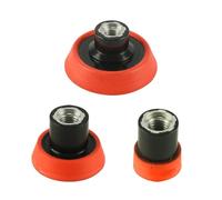 Ieron Pièces de Support Auto-agrippantes pour meuleuse d'angle, Filetage M14, Plaque de Tampon de polisseuse en PU, Accessoires de Machine de ponçage rotative - 1 Pouce/2 Pouces/3 Pouces