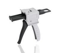 ieron Pistolet à colle époxy AB 50 ml avec poignée 1:1 et 2:1, pistolet distributeur de colle mélangée