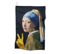IF Dry Humour Torchon La Fille au Gant Jaune