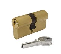IFAM, Cylindre europrofil série F5S, 30 x 40 mm, pour porte, solution simple, en laiton extrudé, grande variété de mesures, doré