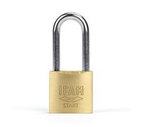 IFAM SR25 Cadenas antivol à double verrouillage avec 2 clés dentelées, solide et fiable, idéal pour valises, casiers, tiroirs 25 mm