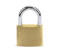 IFAM SR35 Cadenas antivol 35 mm à arc normal à double verrouillage avec 2 clés dentelées, solide et fiable, idéal pour valises, casiers, tiroirs