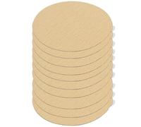 ifundom 10 Pièces Disque de Ponçage Autocollant Jaune 150mm, Grain 80 pour | Adhésif Facile à Poser Retirer, Résistant à L'usure, Usage Menuiserie et Surfaces Dures