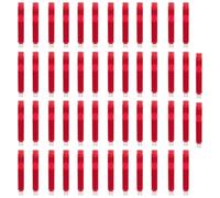 ifundom 100 Pièces Cartouches D'encre pour Stylo-plume Rouge Plastique Recharge Facile Usage Scolaire Bureau Ergonomique Design