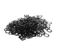 ifundom 1000 Pièces Rondelle Élastique Ondulée en Acier Manganèse Noir 6mm Diamètre Intérieur 9mm Extérieur 0,2mm Épaisseur pour Roulements Moteur et Machines de Précision