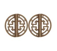 ifundom 2 Pièces Charnière Antique en Laiton pour Boîte à Bijoux, Style | Mécanisme Fluide et Robuste, Finition Or, Usage Meuble, Coffre, Armoire, Coffret, Loisirs Créatifs