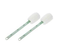 ifundom 2pièces Brosse Éponge De Nettoyage Rétractable Pour Bouteilles Et Tête Éponge Haute Pour Biberons Et Gobelets Nettoyage Et Compact