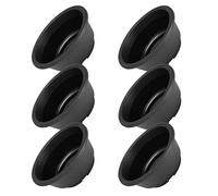 ifundom 6pièces Pots de Fleurs Plastique avec Fond Creux pour Succulentes et Plantes Intérieur Jardinière Robuste pour Balcon et Jardin Adaptés Culture de Fleurs et Herbes