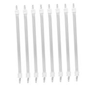 ifundom 8 Pièces Tube Chauffant en Quartz Blanc pour Radiateur Intérieur Distribution Uniforme de Chaleur et Gain de Place, Élément de Chauffage Céramique pour Bureau