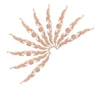 ifundom Applique pour Meubles en Bois sculpté 10 pièces 20x2,5x0,8 cm, décorations pour Portes, armoires de Cuisine et Murs, Installation Facile