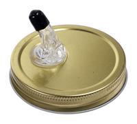 ifundom Bec Verseur pour Bocal Large Ouverture Fer Blanc et Acrylique Versement Contrôlé Facile à Verser pour Sauce Soja et Vinaigre la Cuisine
