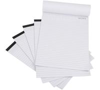 ifundom Blocs-notes A4 Détachables pour Prise de Notes et Organisation en Papier Blanc Lot de 5 Multifonction Cahiers Simples pour Bureau et École