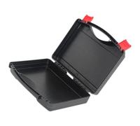 ifundom Boîte à Outils Vide Portable en Plastique Noir, Conteneur à Outils | Conteneur à Outils, Malette à Outils Vide pour Électricien, Usage Mobile et Électrique