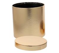ifundom Boîte Ronde pour Boîtes à Bouquets, Petite Jardinière en Carton Couvercle, Emballage Présent pour Compositions, Coffret Mini pour Mariage